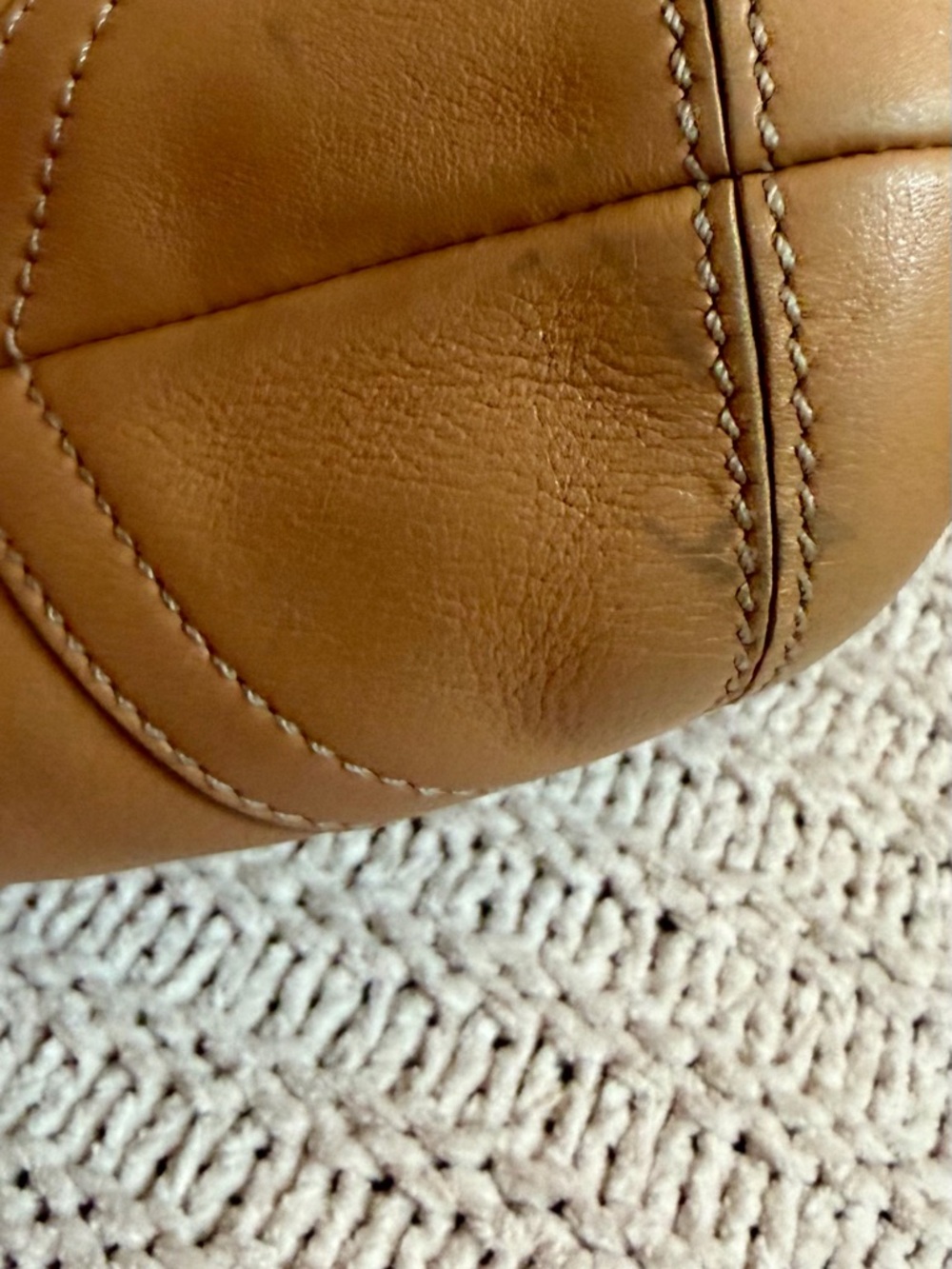 Y2K Coach SoHo Hobo Bag L04D-9480 Camel Leather Buckle Flap Shoulder/Crossbody - Picture 15 of 15